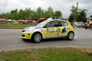 Rallye Český Krumlov: Josef Peták s Alenou Benešovou na českobudějovickém Výstavišti